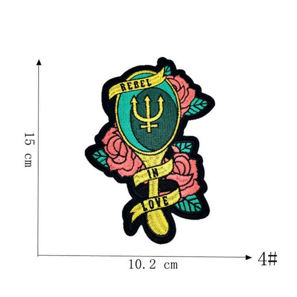 Complete 11 pc set of Sailor Moon Embroidered Patches NWOT - Picture 5 of 12